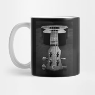 Ukulele in Black Mug